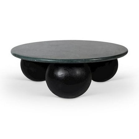 Meridian Furniture Treviso Green Marble Coffee Table