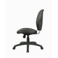 thumbnail image 6 of Boss Office Products Mid-Back Armless Office Task Chair with Casters, Black, 6 of 9