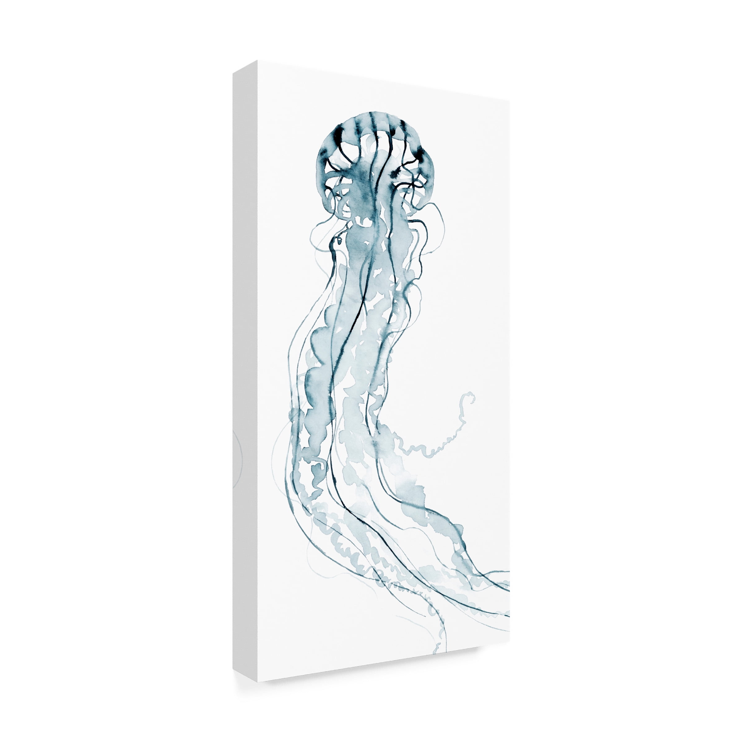 Grace Popp 'Deep Sea Jelly II' Canvas Art