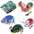 thumbnail image 1 of NEW Kids Classic Tin Wind Up Clockwork Toys Jumping Iron Frog Rabbit Cock Toy Action Figures Toy For Children Kids Classic Toy, 1 of 2