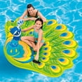 thumbnail image 6 of Intex Giant Inflatable Colorful Peacock Island Ride On Swimming Pool Float Raft, 6 of 8