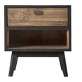 thumbnail image 2 of Home Square Storage End Table in Natural and Black - Set of 2, 2 of 5