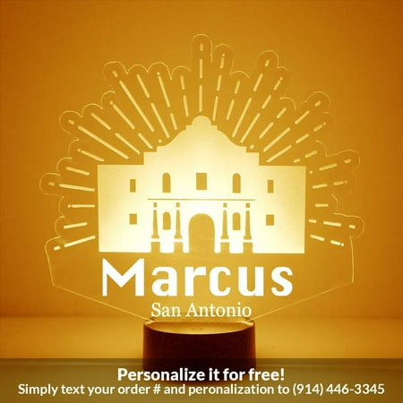 

Mirror Magic Store San Antonio Color Changing Personalized LED Light with Remote Control