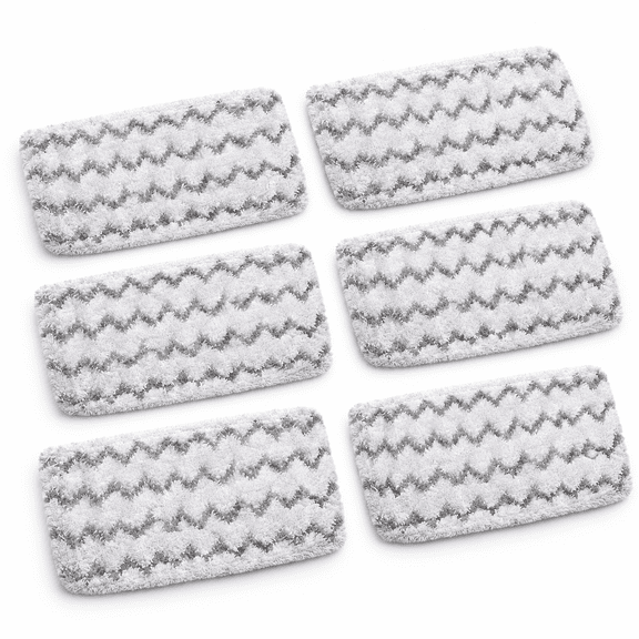 6 Pack S1000 S2001 Steam Mop Replacement Pads For Shark Steam Mops