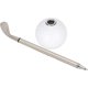 thumbnail image 5 of Portalápices de golf de escritorio, color blanco, con bolígrafo de golf, regalo novedoso, recuerdo de viaje, 1 unidad ER, 5 of 5