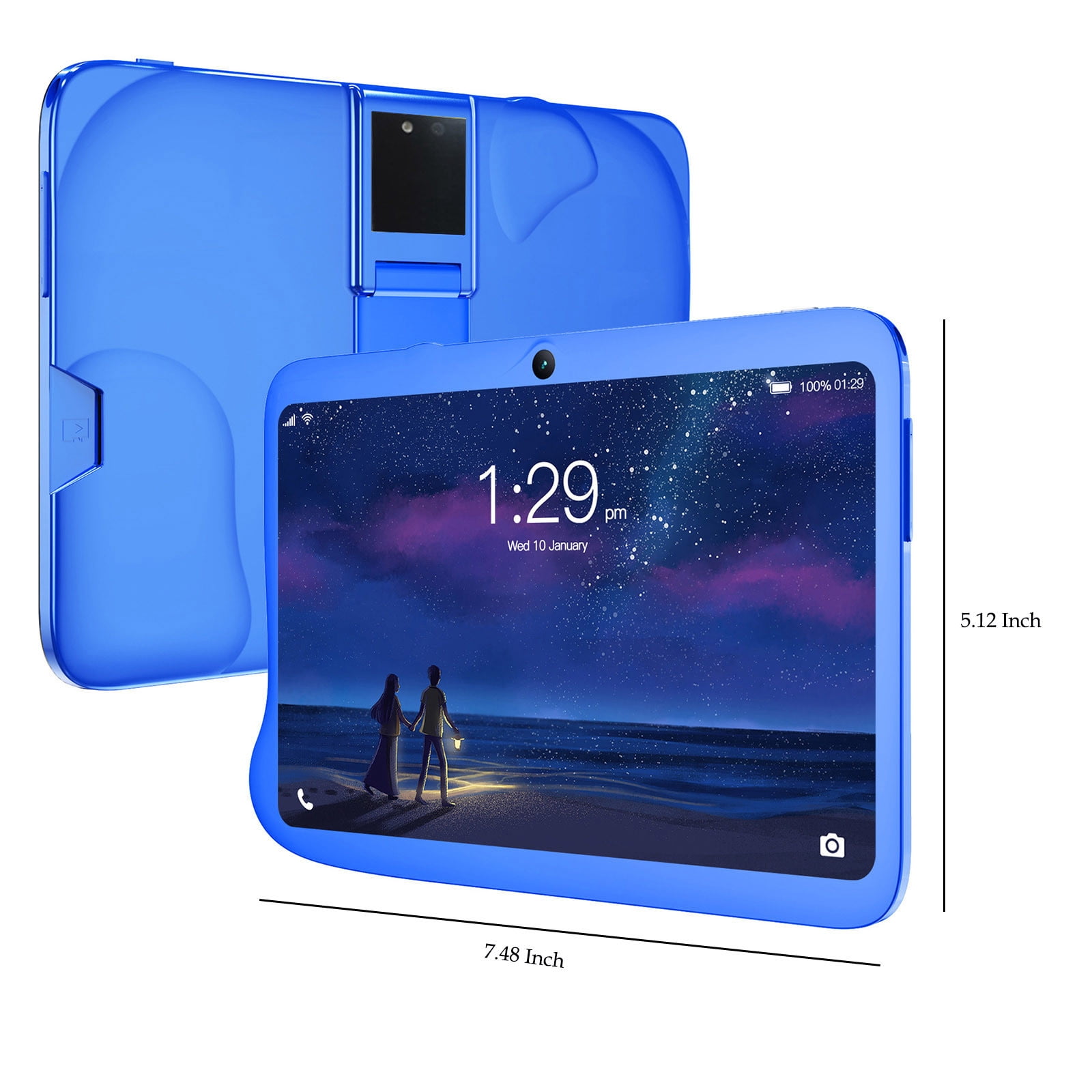 VBVC Tablet Laptop,Hd Tablet Wifi Bluetooth Android Voice Call Game Tablet,7Inch Ips Display Screen,Wifi,2Gb Ram+16Gb Rom,3000Mah,Android 5.1 System