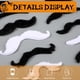 thumbnail image 3 of Bigotes falsos Syhood autoadhesivos para Halloween, 32 unidades, 3 of 6
