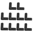 thumbnail image 5 of HOMEMAXS  10 Pcs Screen Frame Profiles Replacement Corner Bracket Black, 5 of 8