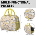 thumbnail image 6 of Womens Pioneer Flower Floral Print Pattern Lunch Box for Work,Insulated Lunch Bag for Women,Loncheras Para Mujer,Leakproof Adult Lunch Bag for Work,Beach,Travel,Picnic,Camping, 6 of 7