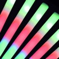 thumbnail image 5 of 150 LED Party Foam Light Sticks Batons Wand for Wedding, Parties, Birthdays, Guests, Party, DJ, Concerts, Festivals, Events, Promotions Party Favors 3 Color Lighting Modes Batteries 16", 5 of 9