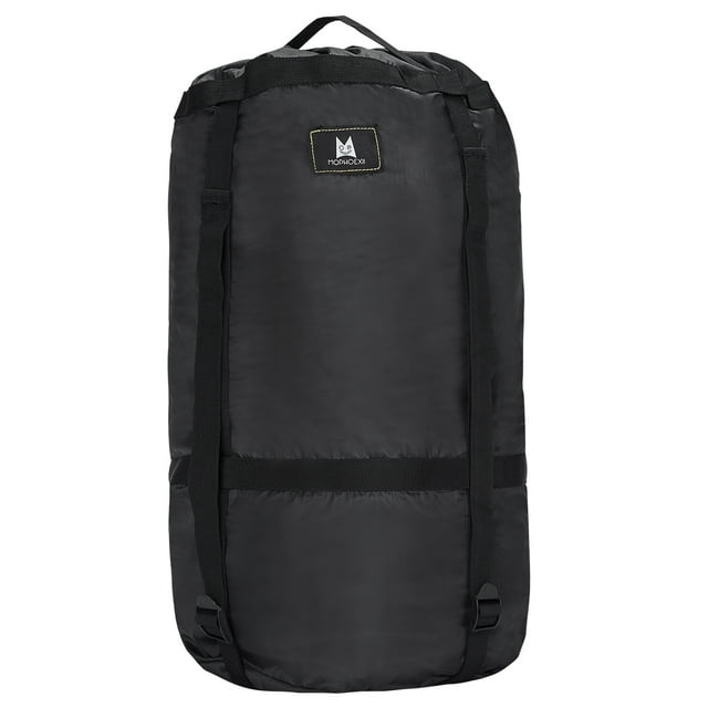 GOGHOST Sac de Compression pour les Accessoires de Sac de Couchage, 12l/24l/45l Sac de Substance Léger Idéal pour la Randonnée, la Randonnée et le Camping, 210t Résistant à la Déchirure Polyester, Noir, 45l