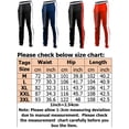 thumbnail image 2 of MAWCLOS Pantalon de Jogging Homme Hip Hop Rayé Slim Fit avec Poches Grande Taille, 2 of 4