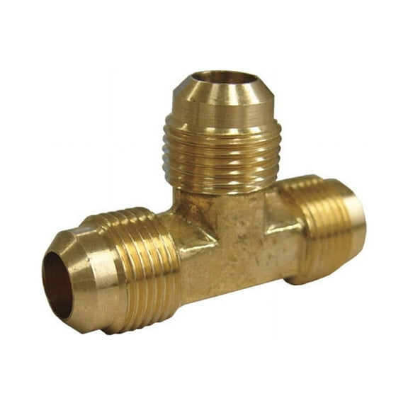Jmf 4506374 Company 5/8 In. Flare T X 5/8 In. D Flare Brass Reducing Tee