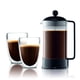 thumbnail image 3 of Bodum 1548-01US Brazil French Press Coffee Maker, 8 Cup, 34 Ounce, Black, 3 of 9
