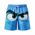 thumbnail image 3 of Shorts Légers en Mélange de Lin pour Tenue Décontractée d'Été avec Coupe Décontractée et Design à Poche Cargo, 3 of 3
