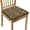 Leopard Print, variant on Lemons Square Chair Cushion Cover for Dining Office Wear Resistant Chair Seat Slipcover Home Chair Essentials Comfy Soft Upholstered Chair Seat Covers