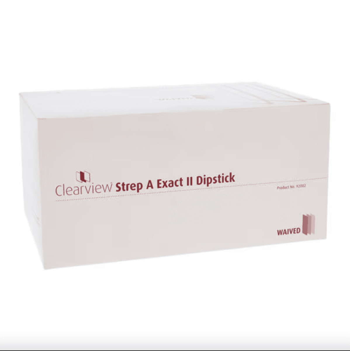 Respiratory Test Kit Clearview Strep A Exact II Dipstick Infectious
