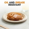 thumbnail image 3 of Cheer Collection Compostable 7 Inch Paper Plates, Natural, 500 Pack, 3 of 5
