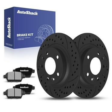 AutoShack 11.81" (300 Mm) Rear Vented Brake Rotors | Replacement For 2015-2025 Subaru Outback 2015-2025 Subaru Legacy | 2-PC Set