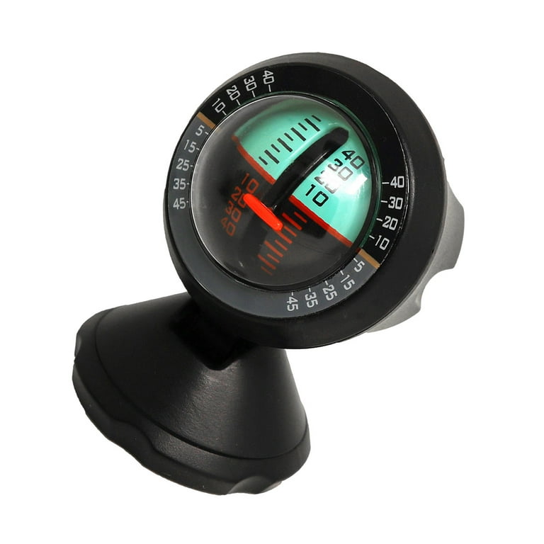 Car Inclinometer, Angle Inclinometer Offroad Tilt Indicator Car  Inclinometer Level Meter Gradient Balancer Finder Tool For All Vehicles