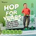 thumbnail image 3 of My First Flybar Foam Pogo Jumper for Kids Age 3 and Up, Toy for Boys and Girls - Frog, 3 of 6