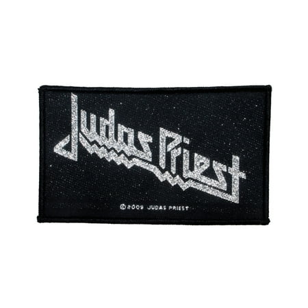Judas Priest Classic Logo Patch Heavy Metal Band Music Woven Sew On