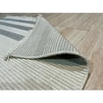 thumbnail image 2 of EORC HL2231WT6X9 Hand-Knotted Wool HANDLOOM Flat Weave DURRIE Rug, 6' x 9', White Area Rug, 2 of 5