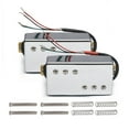 thumbnail image 3 of SIEYIO Metallic Guitar Neck Bridge Pickup Double Coil 12 Hole Humbucker Pickup, 3 of 10
