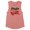 Desert Pink, variant on Jingle Bell Rockin' Women's Muscle Tank Large Heather Grey