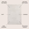 thumbnail image 3 of JONATHAN Y SANDSTONE 5 x 8 Area Rug, Ariana Art Deco Striped Arches Two-Tone - White/Cream, SND100B-5, 3 of 8