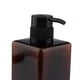 thumbnail image 3 of Botellas cuadradas de plástico PET vacías rellenables de 650 ml para baño y cocina. Marron oscuro, 3 of 9
