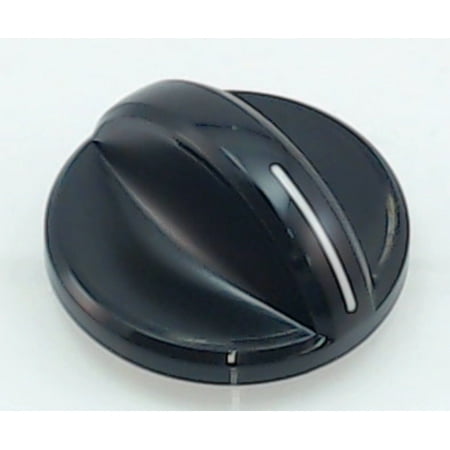 - 8286043BL, Top Burner Black Knob fits Roper, Kenmore, Whirlpool