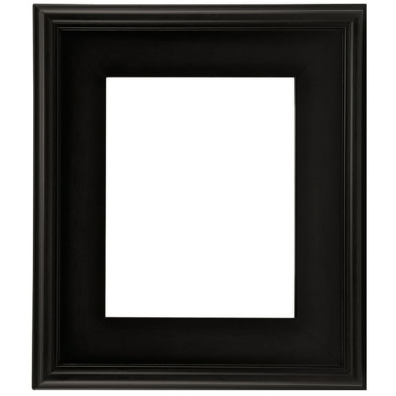 Creative Mark Plein Air Style Frame, Black, 12x24" - 2.75" Wide Moulding with 1/2" Rabbet Depth, Open Back W/O Glazing, Museum Quality, For Art Panels, Stretched Canvas, Pictures & More