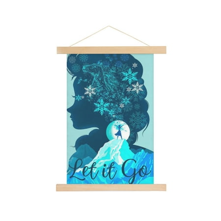 

Frozen Wall Decor Fun Cartoon Wall Art for Home Decorating One Size