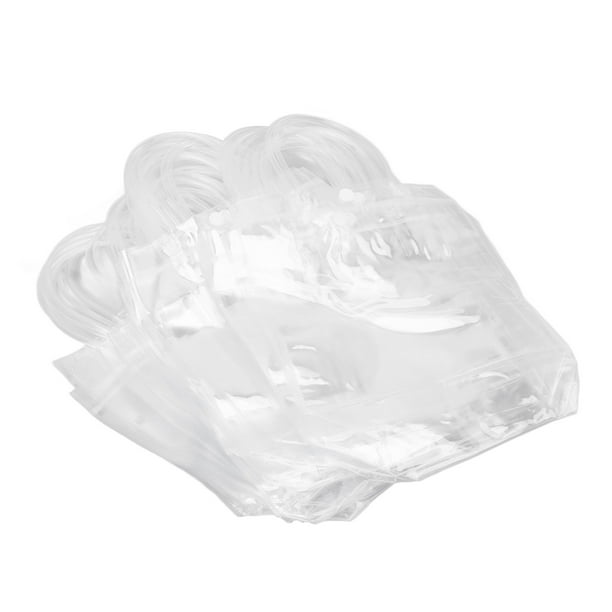 Bolsas De Regalo De Plástico Transparente, Bolsas De Regalo De Plástico Transparente Portátiles Reutilizables Con Asas Para Fiesta De Cumpleaños