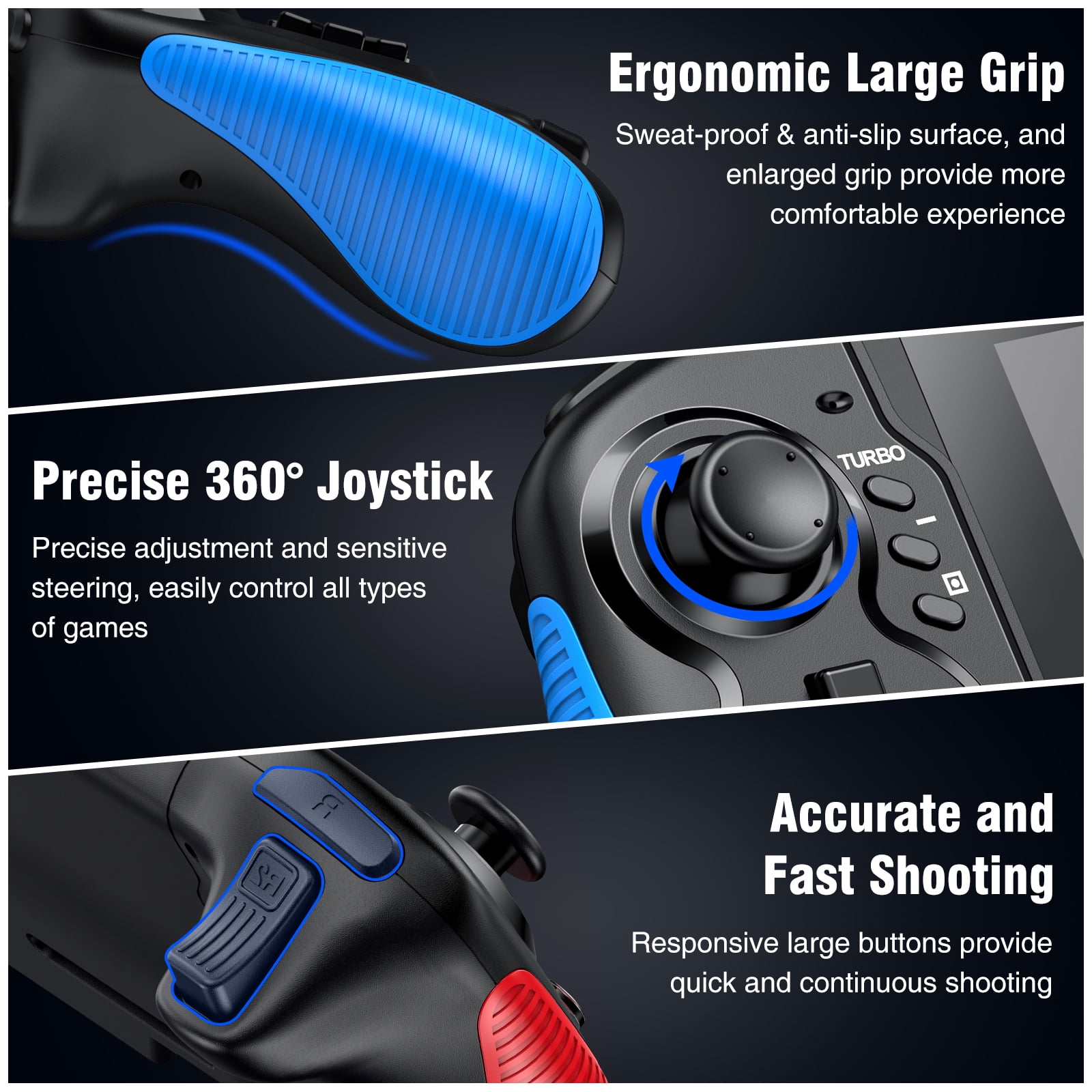 Switch Controller,ESYWEN Switch Joy-Con for Nintendo Switch/OLED