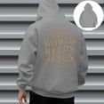 thumbnail image 4 of Christian Hoodies for Men 2025 The World Needs Jesus Hoodie Hooded Sweatshirt with Pockets Pullover Hoody Mens Hoodies, 4 of 6