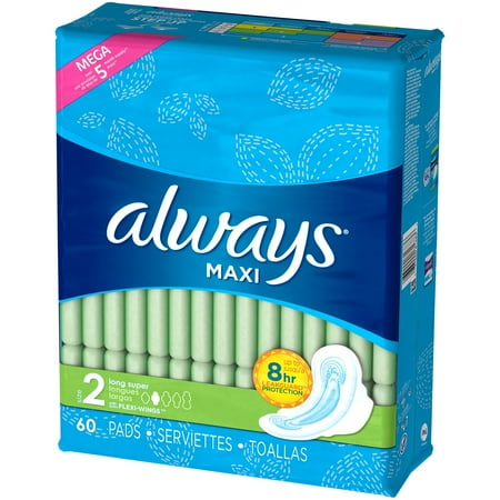 Always pads coupons walmart