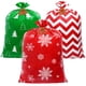 thumbnail image 1 of Bolsas de regalo Sofier Jumbo Christmas, diseño de copos de nieve de 91 x 112 cm, 3 unidades, 1 of 6
