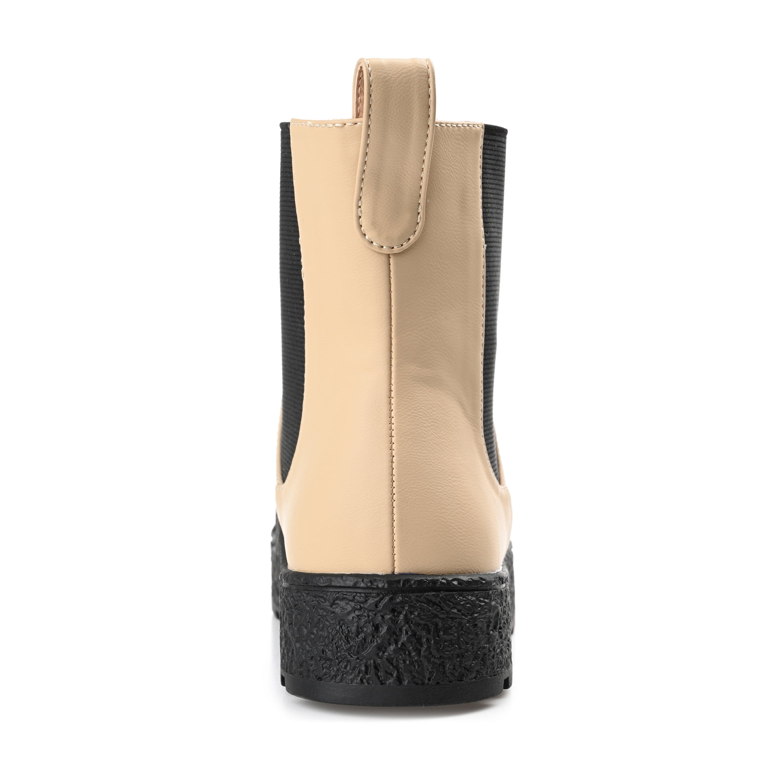 Journee Womens Jenie Round Toe Flat Chelsea Booties