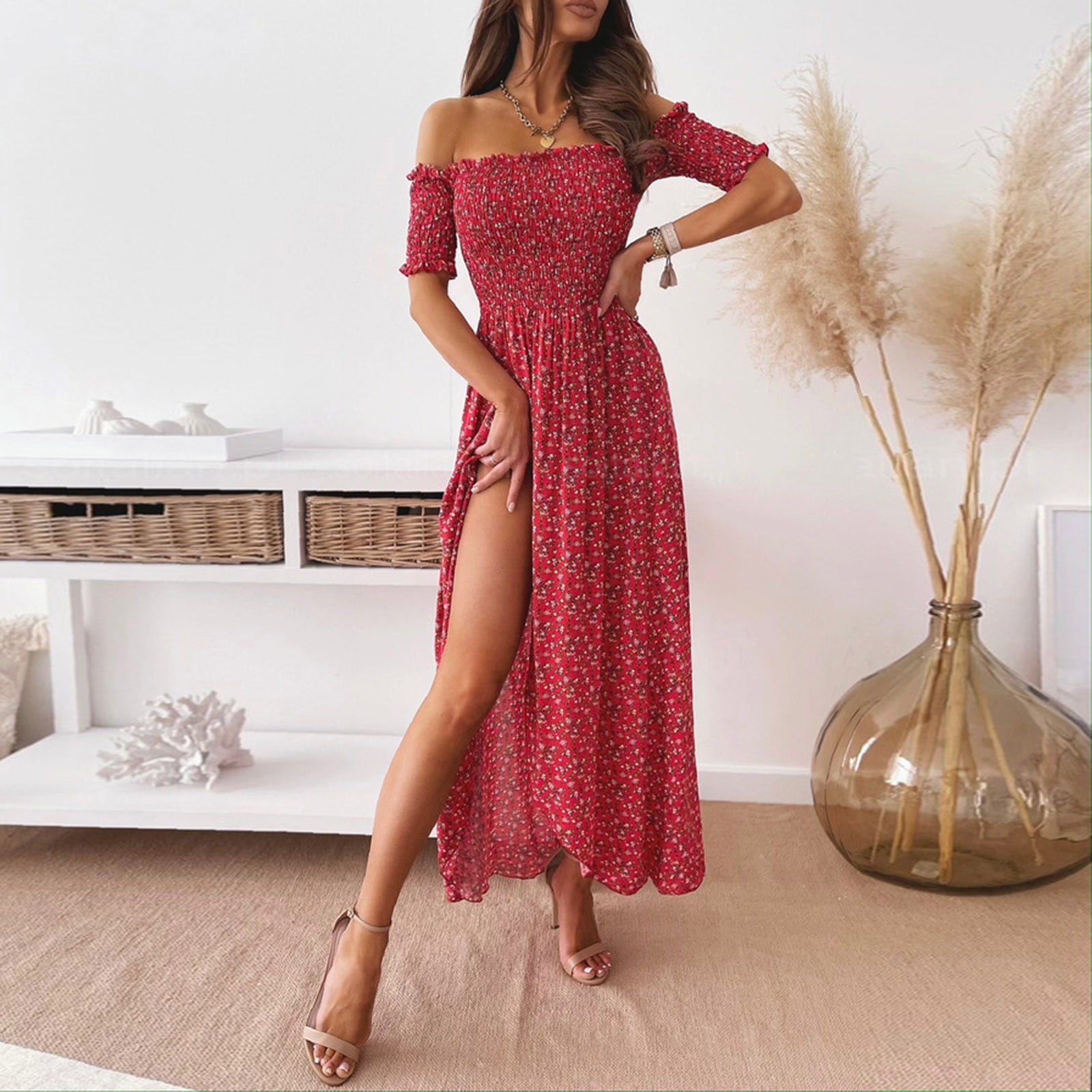 Ankle length dress hot sale