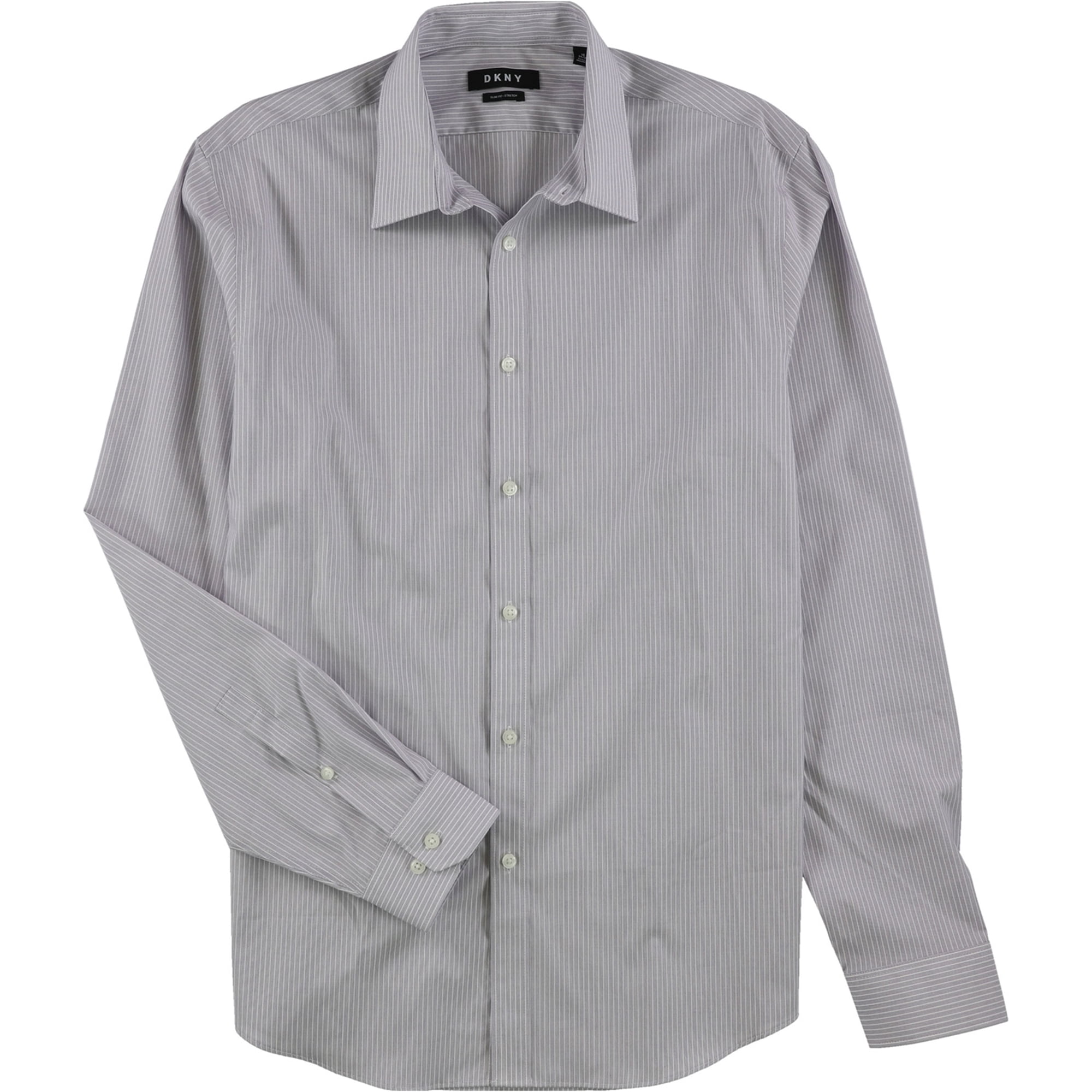 Dkny Mens Stretch Button Up Dress Shirt 