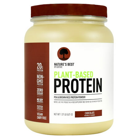 Nature's Best Plant-Based Protein, Chocolate, 20 Servings (1.37 (Best Chocolate In Canada)