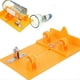 thumbnail image 5 of Cortador Vidrio Ajustable Universal para Bricolaje, Tamaño Metal, Máquina Cortadora Vidrio, Herramienta Corte para Manualidades Vino, 5 of 6