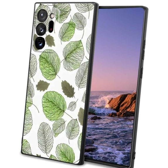 Compatible with Samsung Galaxy Note 20 Ultra 5G Phone Case, Leaves-5-37 Case Men Women, Flexible Silicone Shockproof Case for Samsung Galaxy Note 20 Ultra 5G
