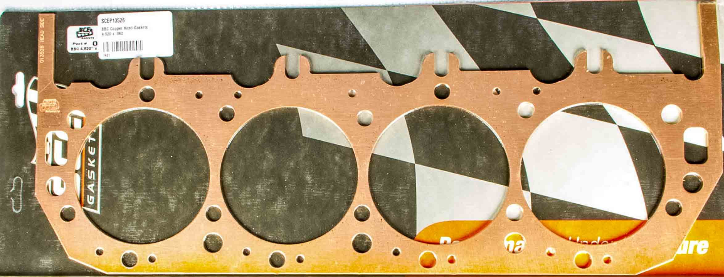 SCE Gaskets Big Block Chevy Copper Cylinder Head Gasket 2 pc P/N P13324