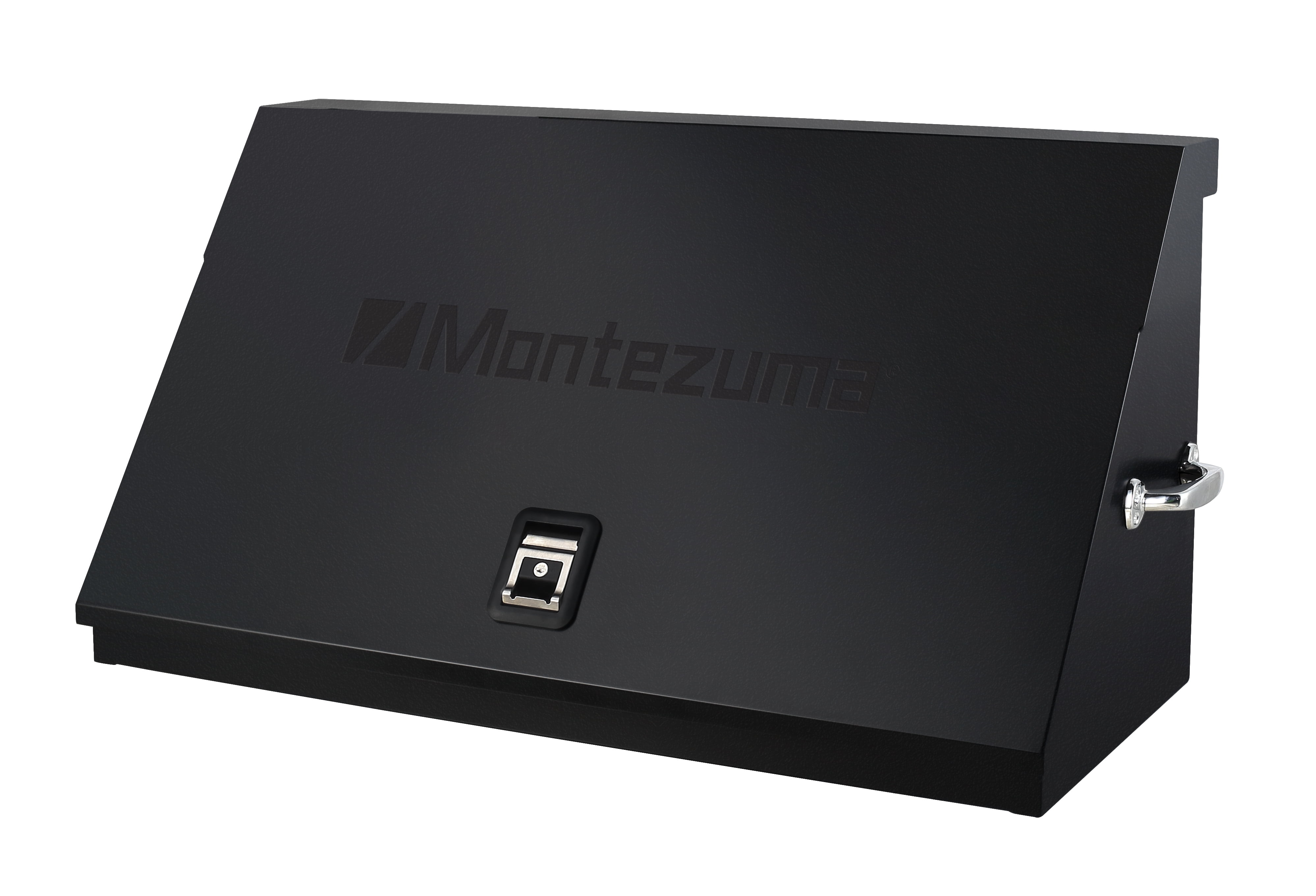 Montezuma 41" x 18" Steel Triangle Tool Box, Black