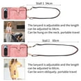 thumbnail image 3 of for Google Pixel 9 Pro XL Wallet Case, Crossbody Purse with Card Holder for Women, Zipper PU Leather Carrying Cover Gift with Shoulder Strap Kickstand Anti-drop for Google Pixel 9 Pro XL - Pink, 3 of 12