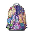 thumbnail image 3 of Tribal Inspired Laptop Backpack - 17" Sleeve & Multiple Storage Pockets | Boho Style College Bag for Students, Professionals & Trendy Travelers, 3 of 6
