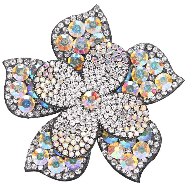 2 uds parches de diamantes apliques bordados para coser en relieve ropa artesanía zapatos decoración accesorios DIY ANGGREK Otros